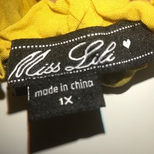 Miss LiLi Tops - 1x Plus Size Peasant Top with Bell Sleeves Miss LiLi Tops - 1x Plus Size Peasant Top with Bell Sleeves